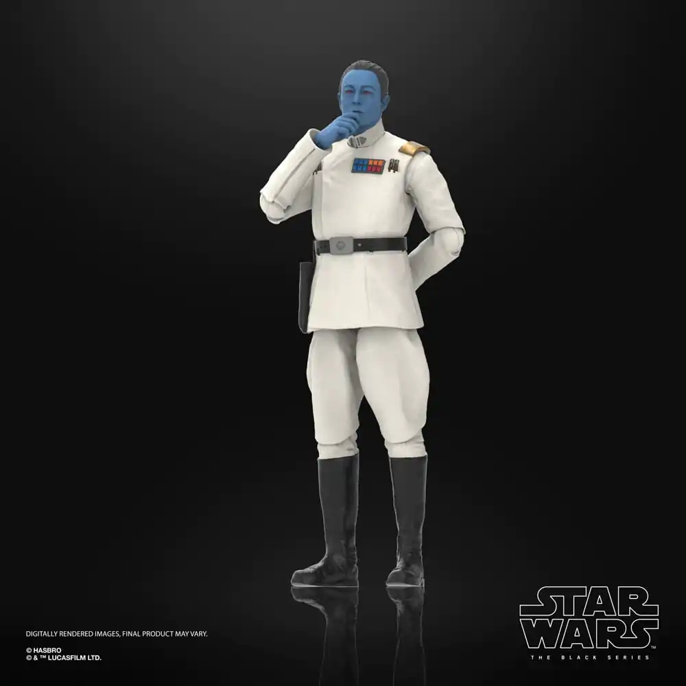 Star Wars: Ahsoka Black Series Figurina de acțiune Grand Admiral Thrawn 15 cm poza produsului