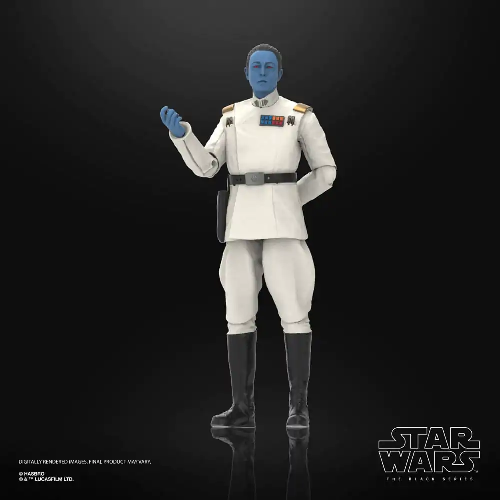 Star Wars: Ahsoka Black Series Figurina de acțiune Grand Admiral Thrawn 15 cm poza produsului