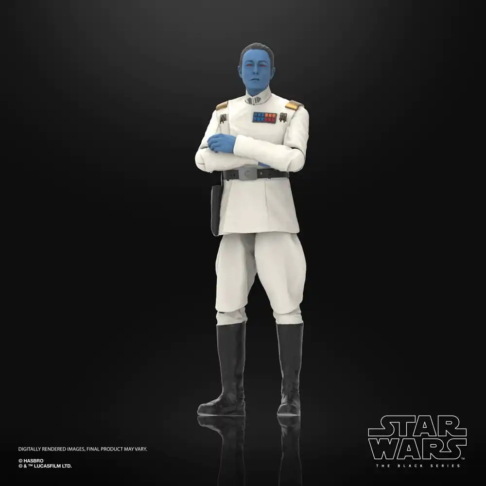 Star Wars: Ahsoka Black Series Figurina de acțiune Grand Admiral Thrawn 15 cm poza produsului