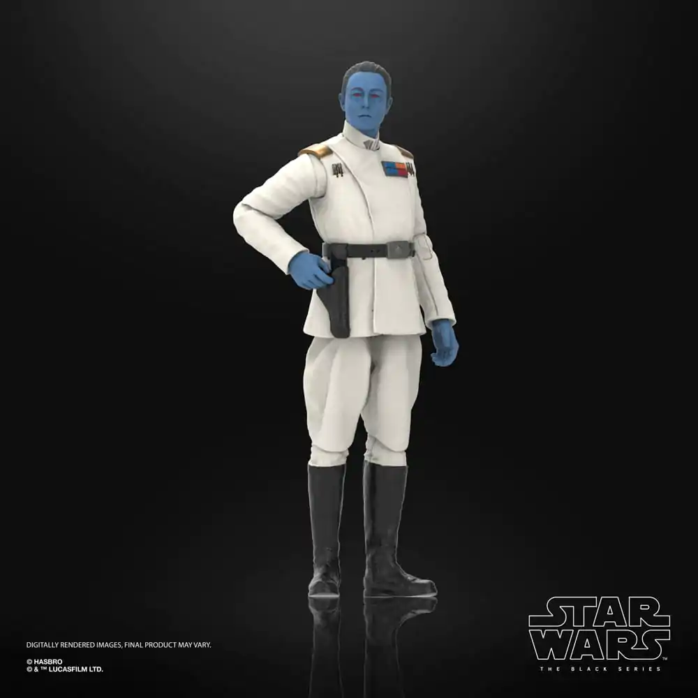 Star Wars: Ahsoka Black Series Figurina de acțiune Grand Admiral Thrawn 15 cm poza produsului