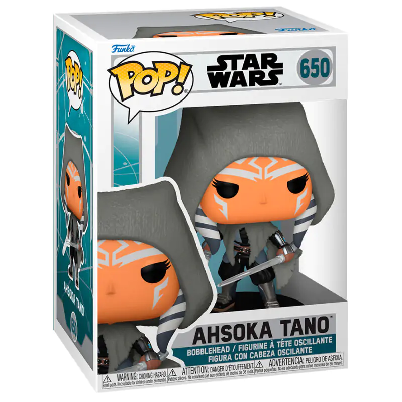 Star Wars: Ahsoka POP! Figurina Vinyl Ahsoka Tano 9 cm poza produsului