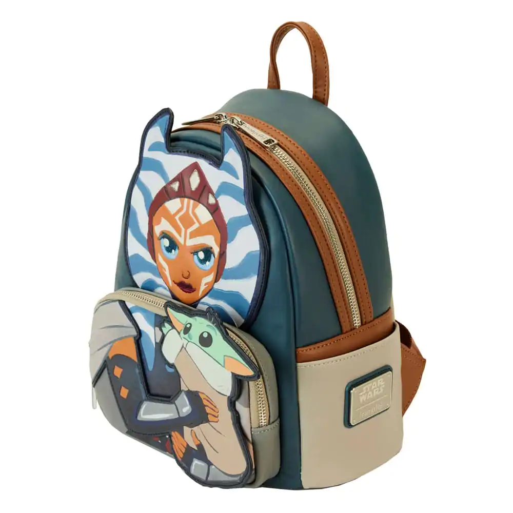 Rucsac Star Wars by Loungefly Ahsoka Holding Grogu poza produsului