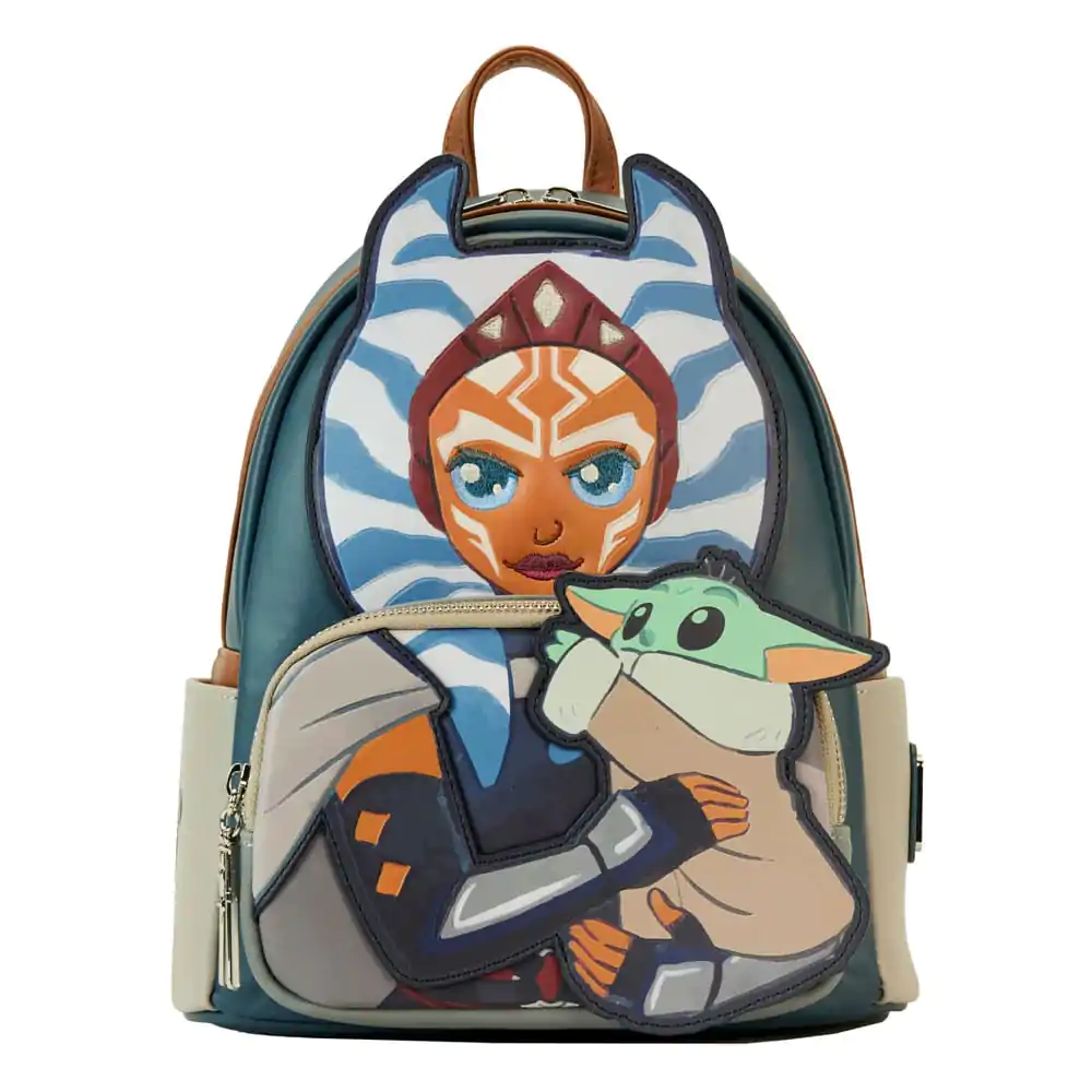 Rucsac Star Wars by Loungefly Ahsoka Holding Grogu poza produsului