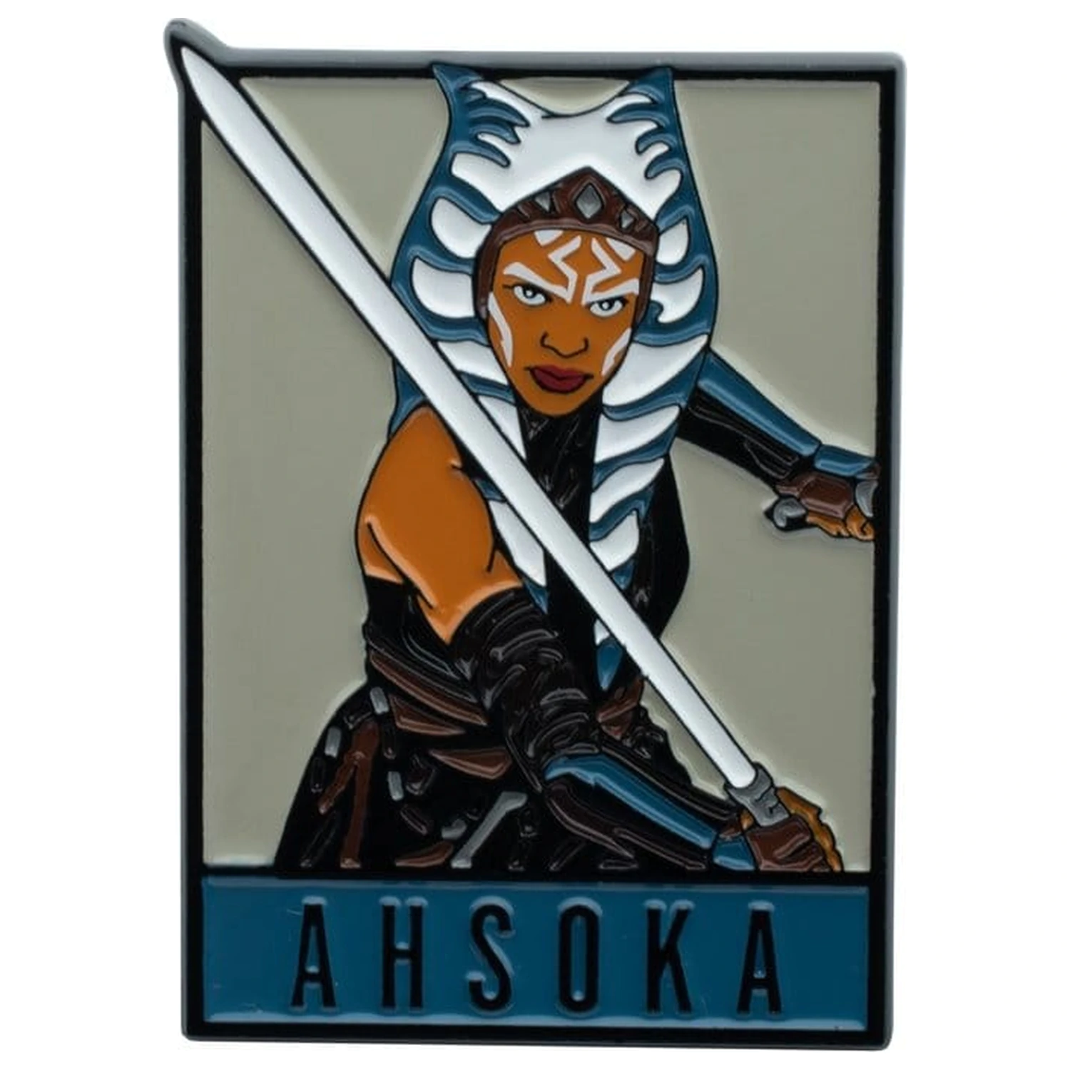 Star Wars: Ahsoka Tano Pin card poza produsului