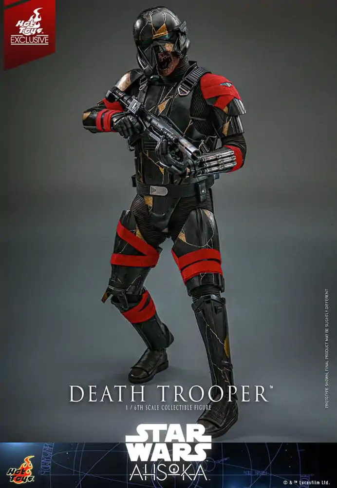 Star Wars: Ahsoka Television Masterpiece Figurina de acțiune 1/6 Death Trooper Hot Toys Exclusive 31 cm poza produsului