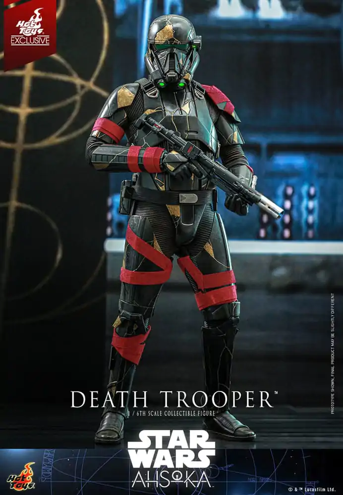 Star Wars: Ahsoka Television Masterpiece Figurina de acțiune 1/6 Death Trooper Hot Toys Exclusive 31 cm poza produsului