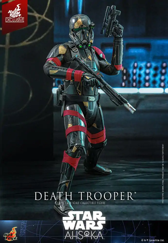 Star Wars: Ahsoka Television Masterpiece Figurina de acțiune 1/6 Death Trooper Hot Toys Exclusive 31 cm poza produsului