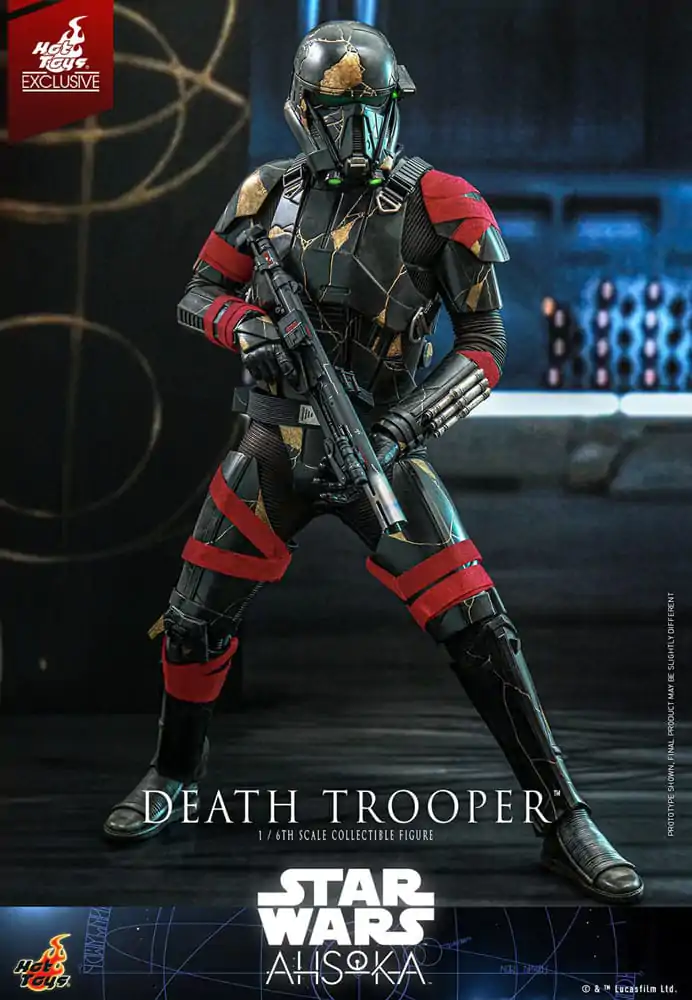 Star Wars: Ahsoka Television Masterpiece Figurina de acțiune 1/6 Death Trooper Hot Toys Exclusive 31 cm poza produsului