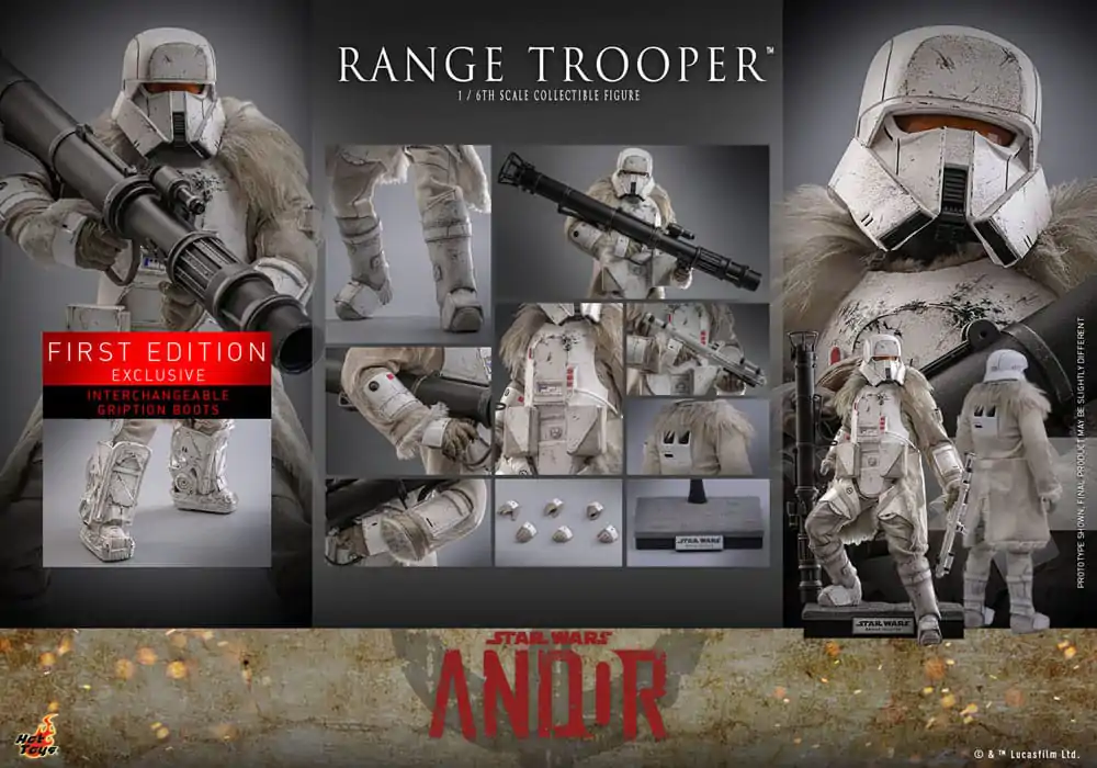 Star Wars: Andor Action Figure 1/6 Range Trooper 31 cm Figurina de acțiune poza produsului