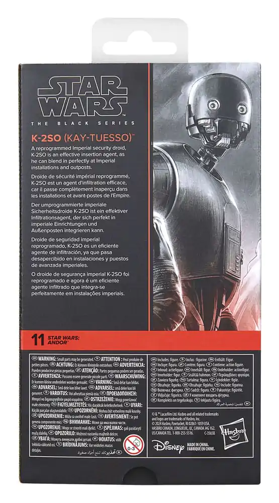 Star Wars: Andor Black Series figurină de acțiune K-2SO (Kay-Tuesso) 15 cm poza produsului