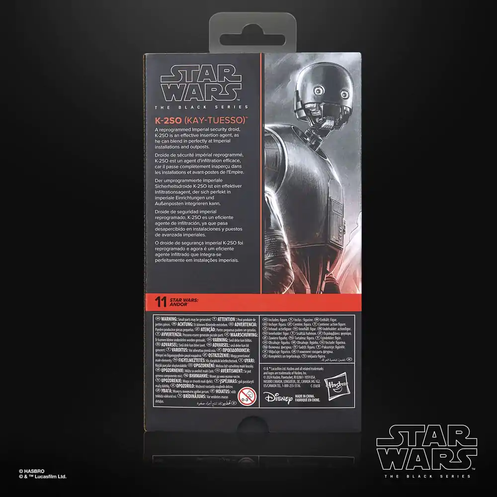 Star Wars: Andor Black Series figurină de acțiune K-2SO (Kay-Tuesso) 15 cm poza produsului