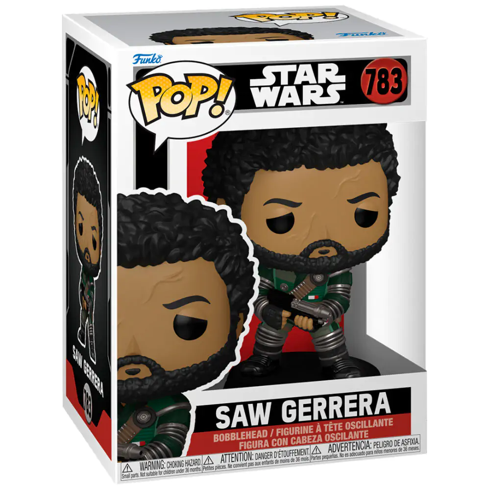 Star Wars: Andor Funko POP! TV Figurina din vinil Saw Gerrera 9 cm poza produsului