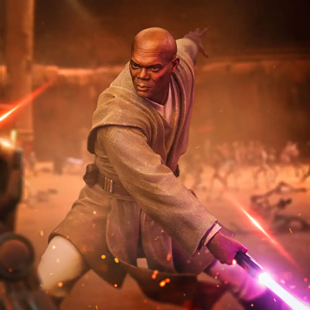 Statuie Star Wars Art Scale 1/10 Mace Windu 18 cm poza produsului