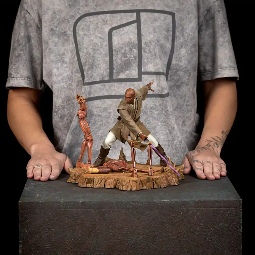 Statuie Star Wars Art Scale 1/10 Mace Windu 18 cm poza produsului