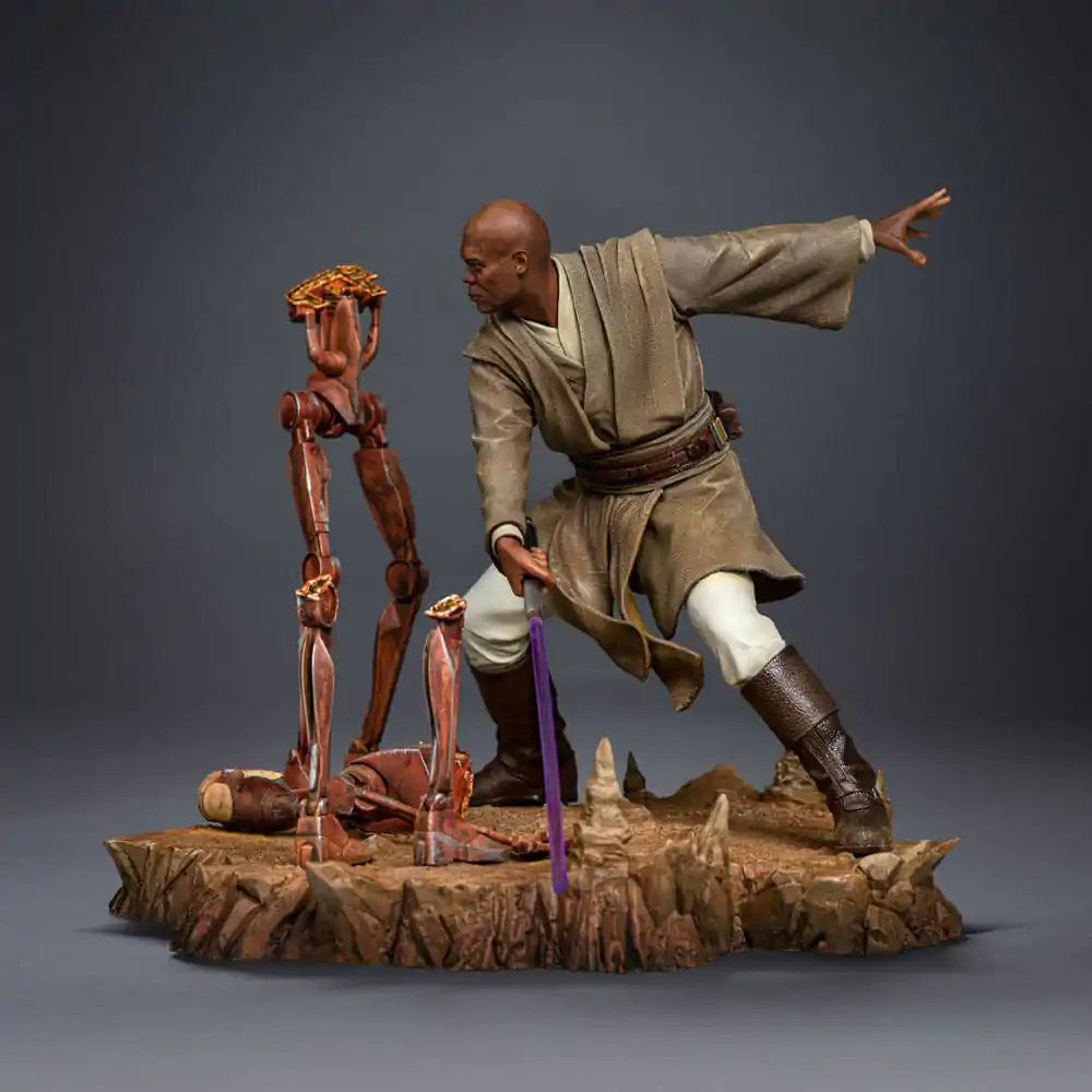 Statuie Star Wars Art Scale 1/10 Mace Windu 18 cm poza produsului