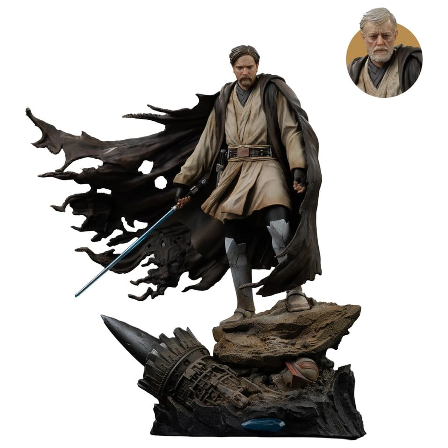 Star Wars Statuie Art Scale 1/10 Obi-Wan Signatures 26 cm poza produsului