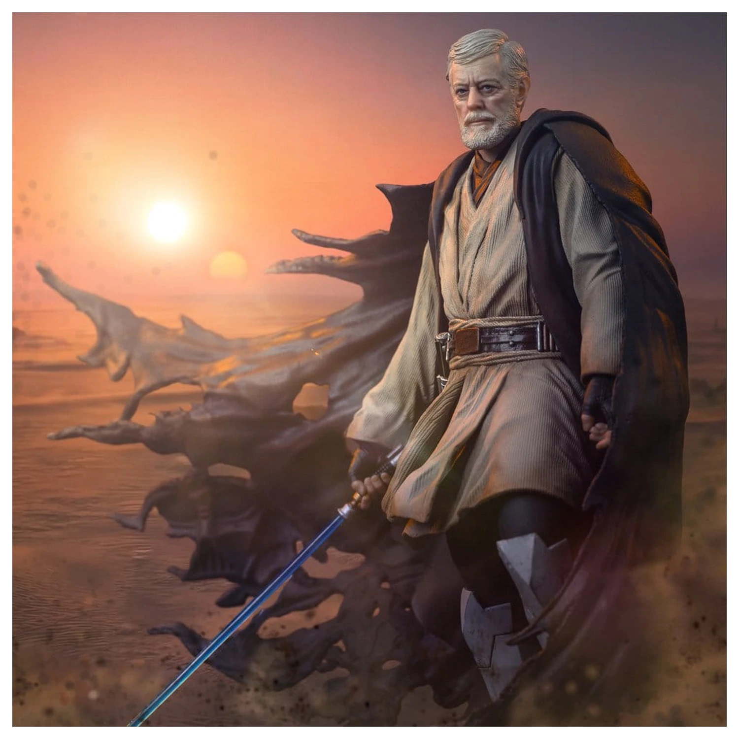 Star Wars Statuie Art Scale 1/10 Obi-Wan Signatures 26 cm poza produsului