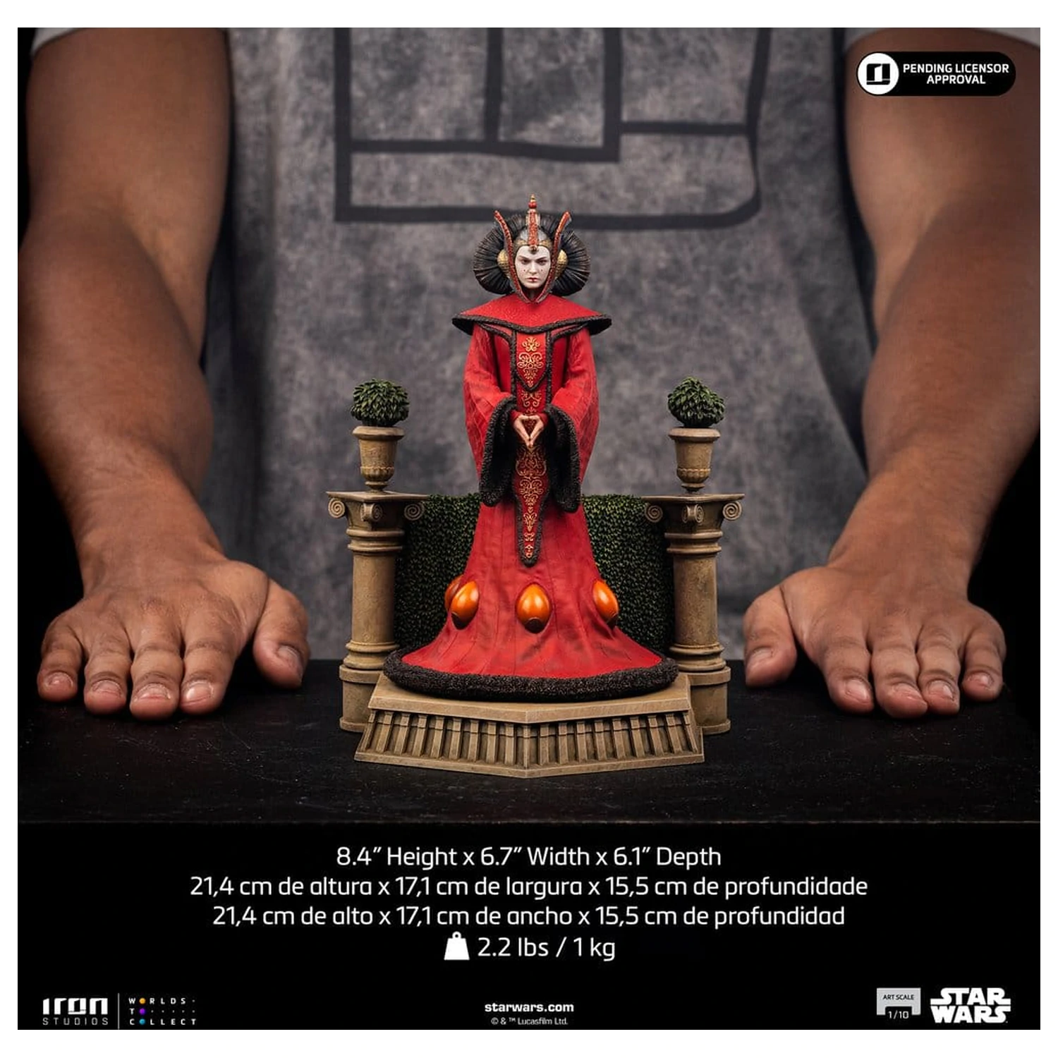 Star Wars Art Scale Statuie 1/10 Queen Amidala 21 cm poza produsului
