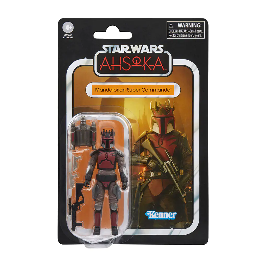 Figurină Star Wars Ashoka Mandalorian Super Commando 9,5cm poza produsului