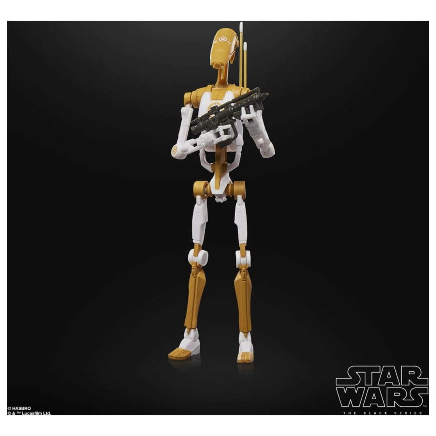 Star Wars: Battlefront II Black Series Figurina de acțiune 2-Pack Phase I Assault Trooper & Battle Droid Officer 15 cm poza produsului