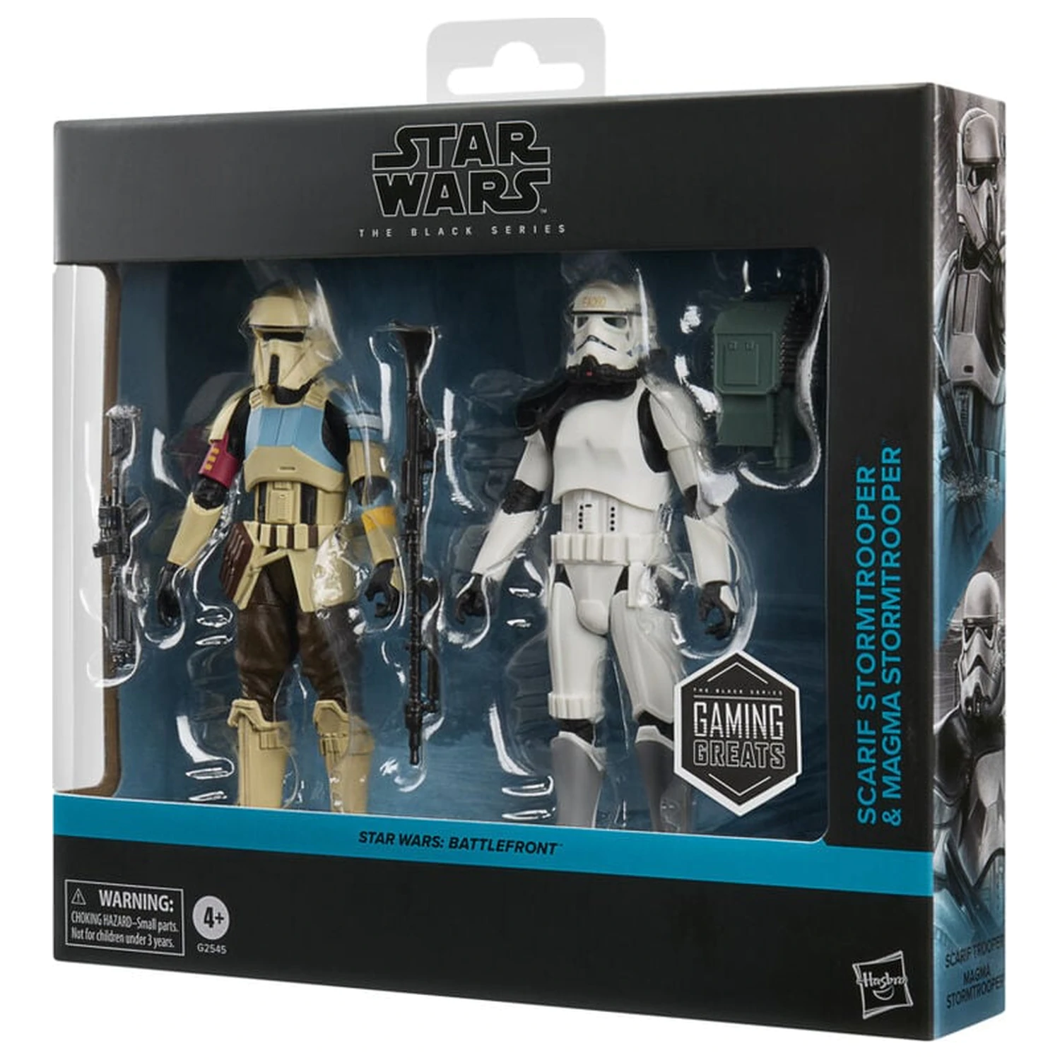 Star Wars Battlefront Scarif Stormtrooper & Magma Stormtrooper pachet 2 figurine 15cm poza produsului
