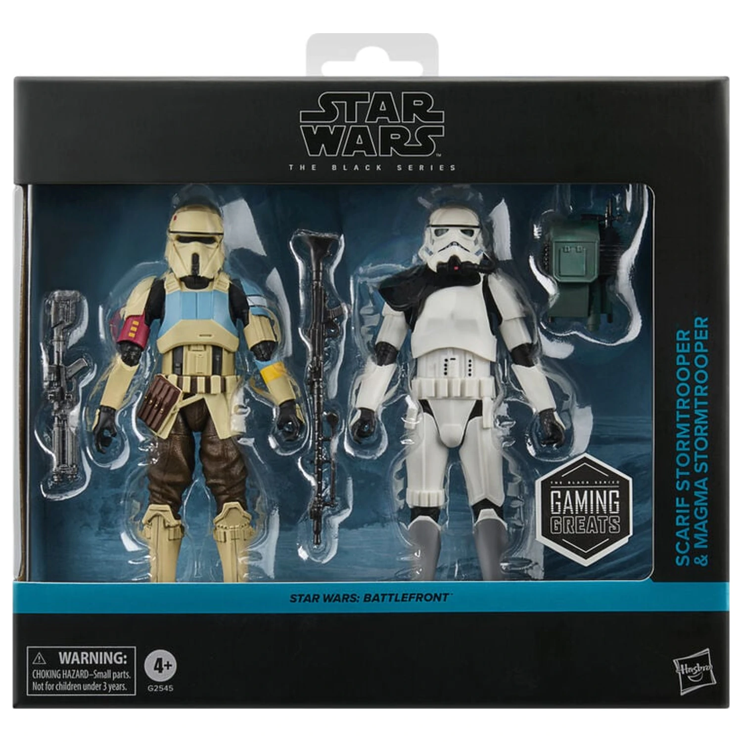 Star Wars Battlefront Scarif Stormtrooper & Magma Stormtrooper pachet 2 figurine 15cm poza produsului