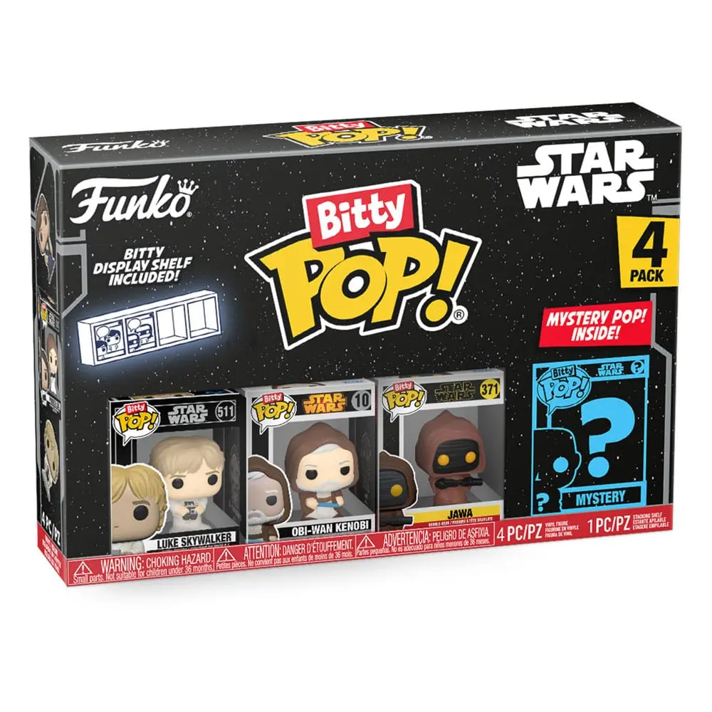 Star Wars Bitty POP! Figurina vinil 4-Pack Luke 2,5 cm poza produsului