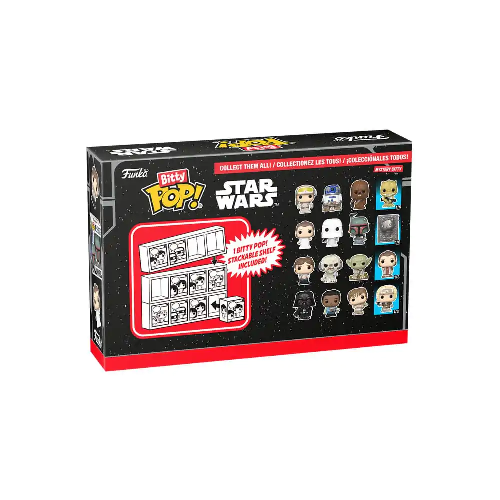 Star Wars Bitty Funko POP! Figurina de vinil set 4 bucăți Han 2,5 cm poza produsului