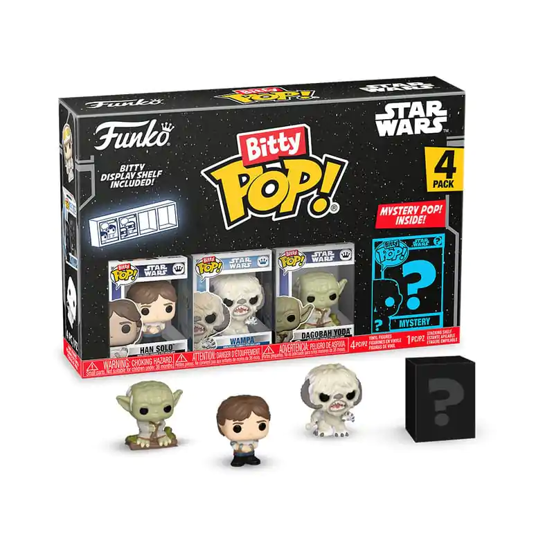 Star Wars Bitty Funko POP! Figurina de vinil set 4 bucăți Han 2,5 cm poza produsului