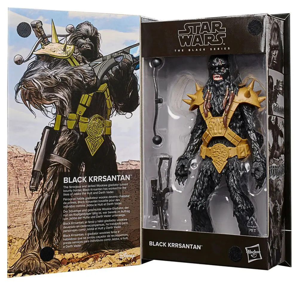 Star Wars Black Series Archive Figurina de actiune 2022 Black Krrsantan 15 cm poza produsului