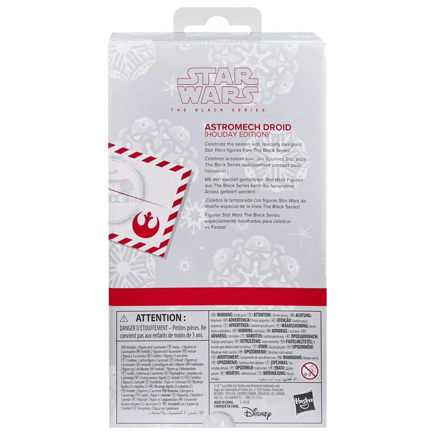 Star Wars Black Series Figura de actiune Astromech Droid (Holiday Edition) poza produsului