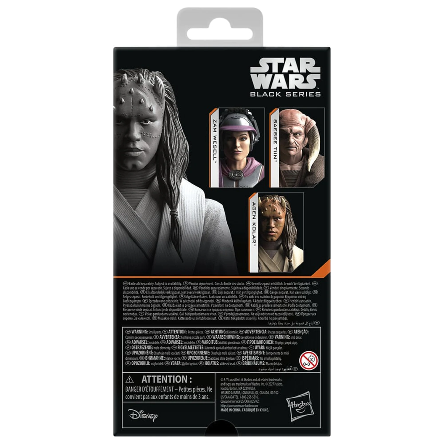 Figurina Star Wars Black Series Attack Of The Clones Agen Kolar 15 cm poza produsului