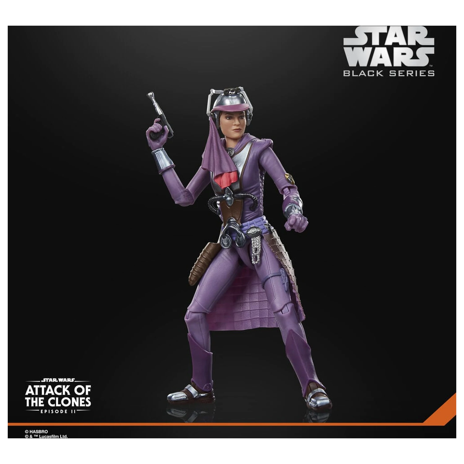 Figurina Star Wars Black Series Attack Of The Clones Zam Wesell 15 cm poza produsului