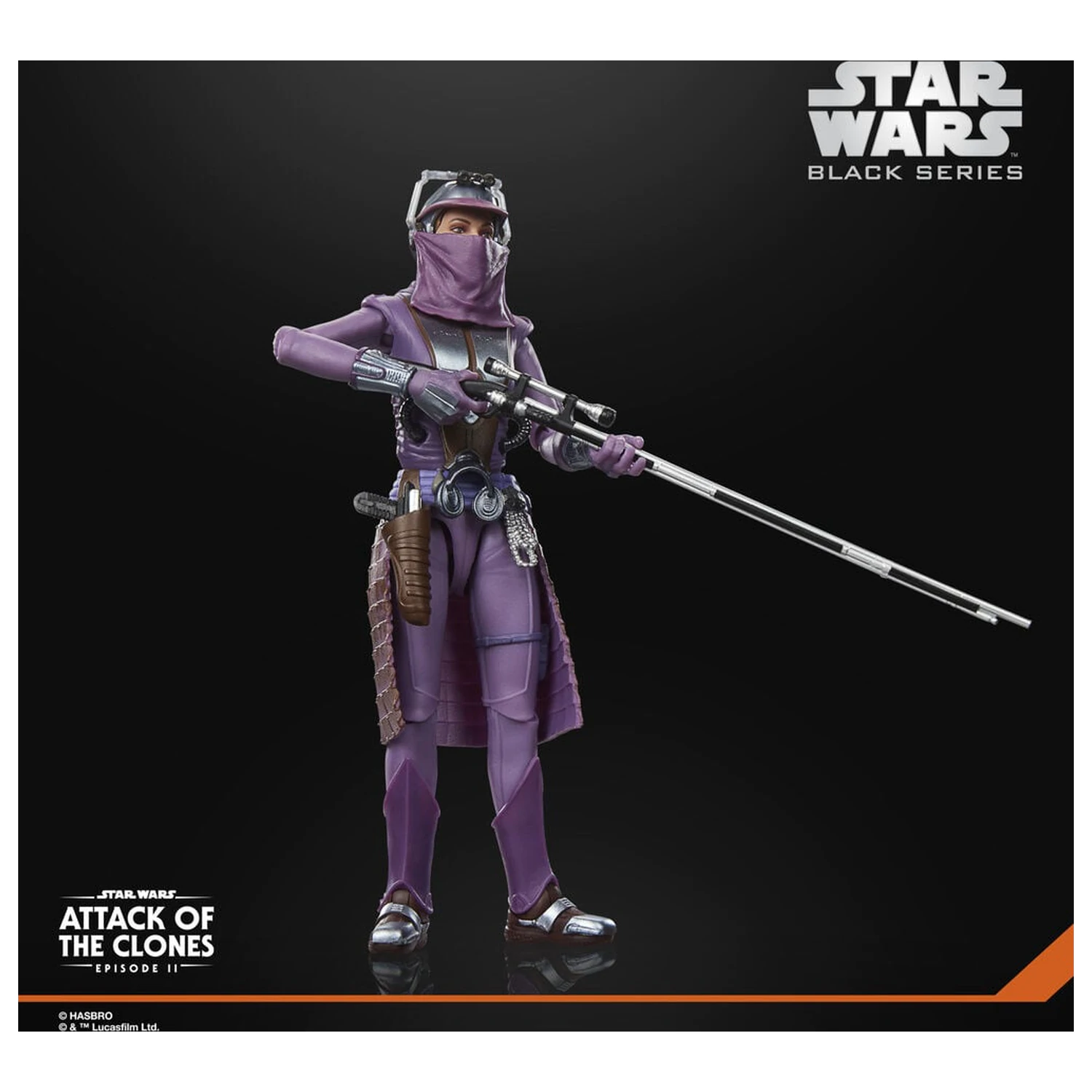 Figurina Star Wars Black Series Attack Of The Clones Zam Wesell 15 cm poza produsului
