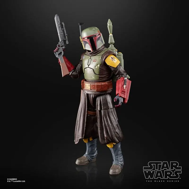 Star Wars: The Book of Boba Fett Black Series figurină de acțiune Deluxe 2022 Boba Fett (Throne Room) 15 cm poza produsului