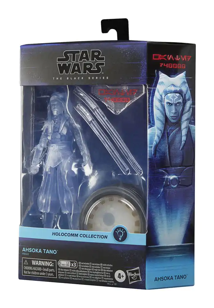 Star Wars Black Series Holocomm Collection figurină de acțiune Ahsoka Tano 15 cm poza produsului