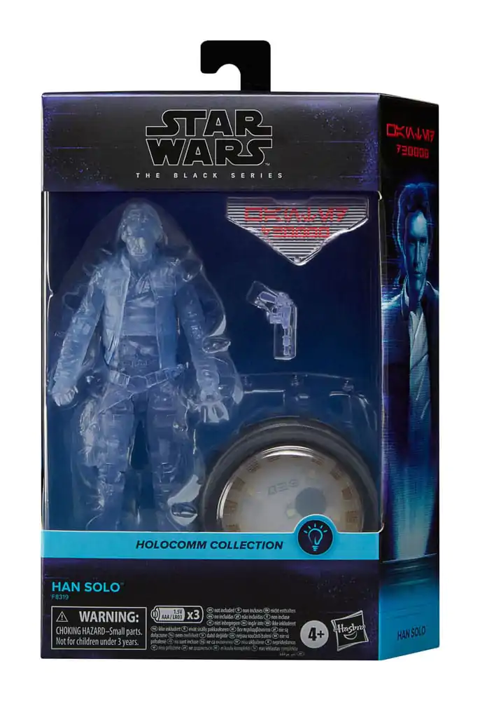 Star Wars Black Series Holocomm Collection Figurina de acțiune Han Solo 15 cm poza produsului