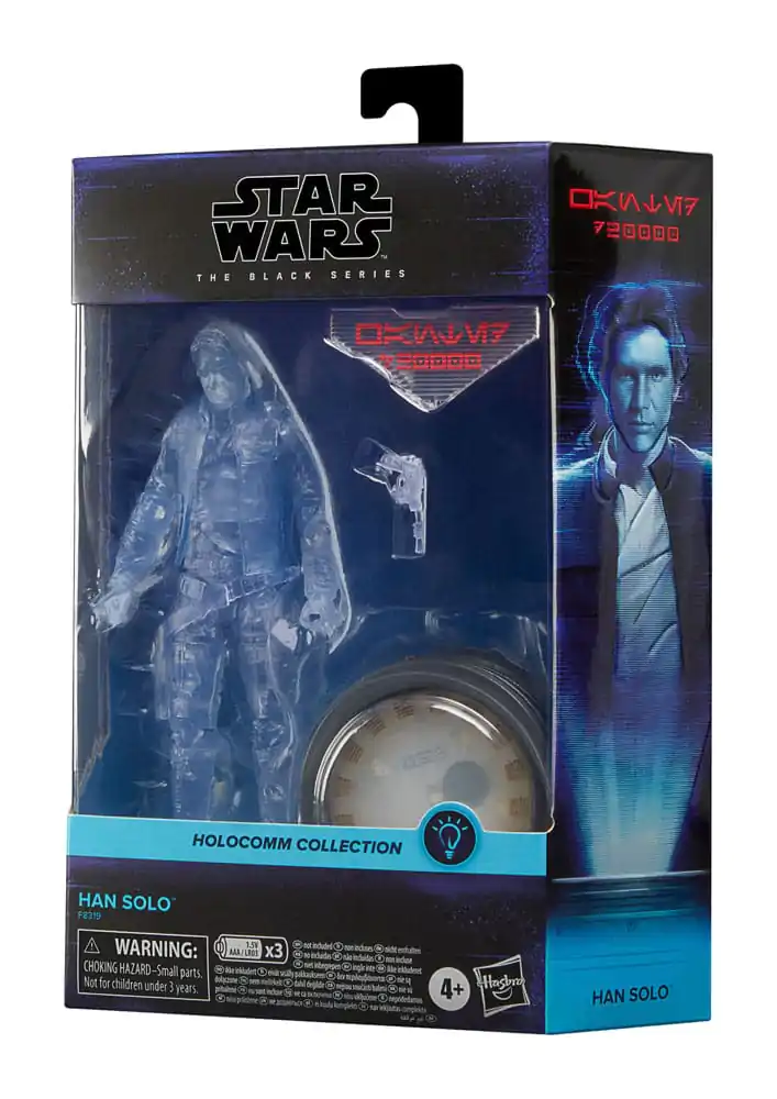 Star Wars Black Series Holocomm Collection Figurina de acțiune Han Solo 15 cm poza produsului