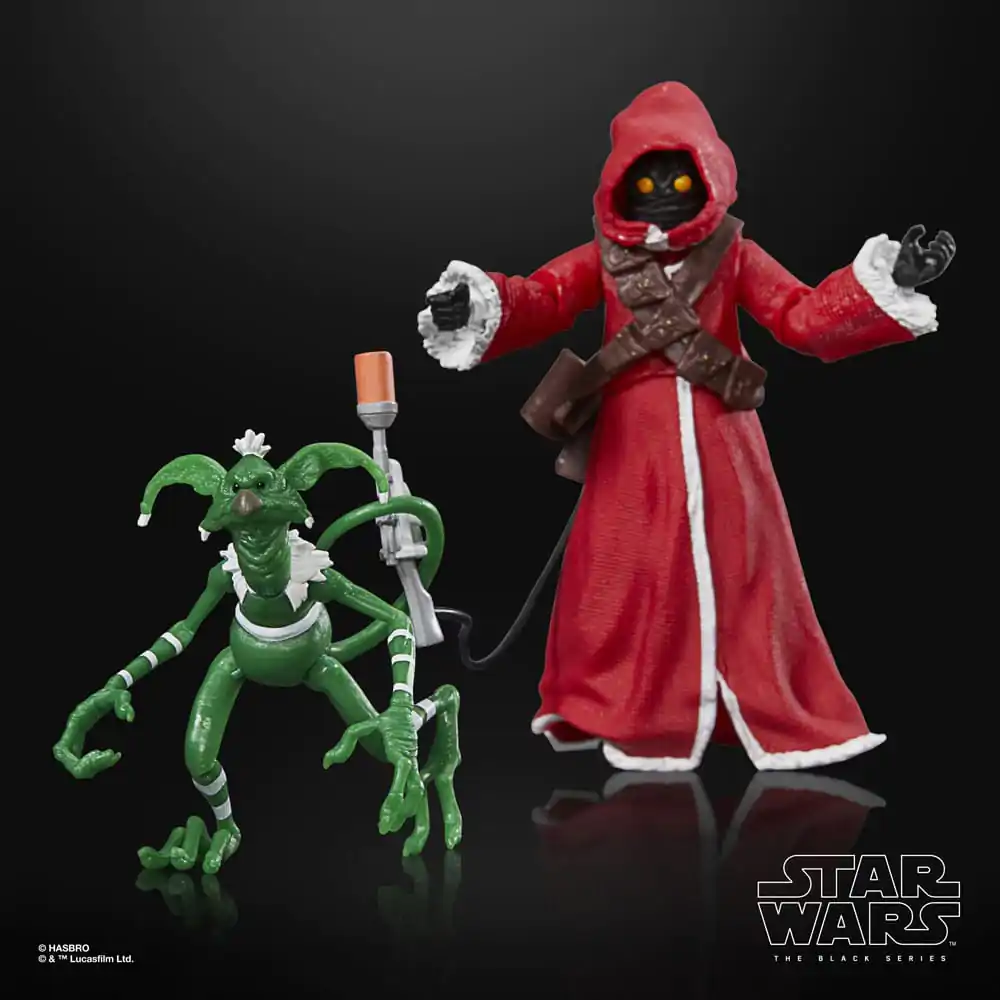 Figurină de acțiune Star Wars Black Series Jawa & Salacious B. Crumb (Holiday Edition) 15 cm poza produsului