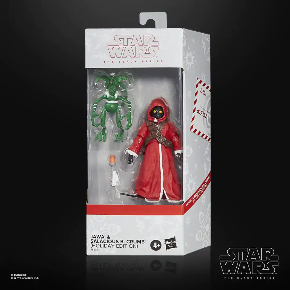 Figurină de acțiune Star Wars Black Series Jawa & Salacious B. Crumb (Holiday Edition) 15 cm poza produsului