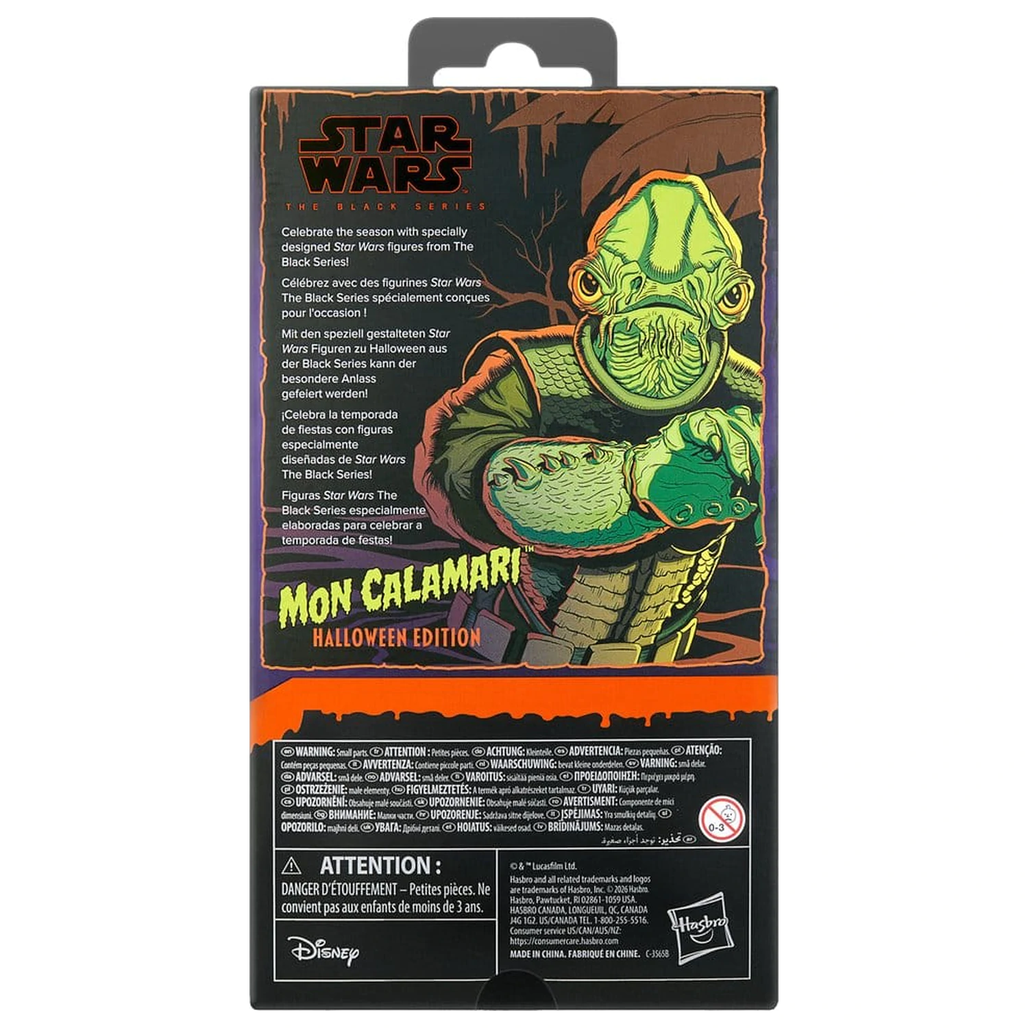 Star Wars Black Series Figura de actiune Mon Calamari (Editia Halloween) 15 cm poza produsului