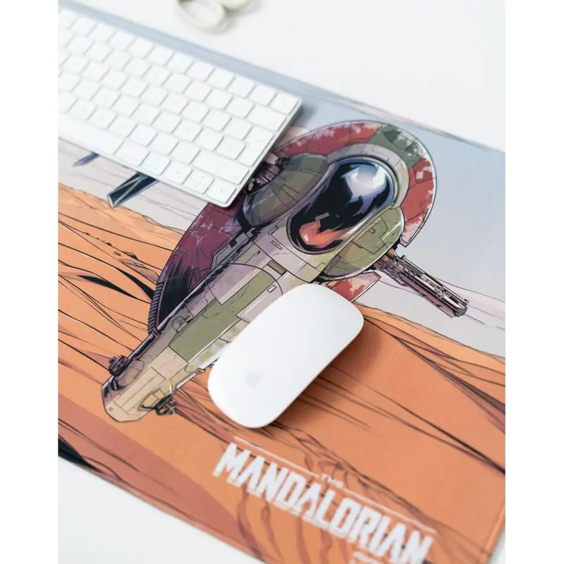 Star Wars Boba Fett The Mandalorian gaming desk mat - Covoraș/mousepad de gaming pentru birou poza produsului