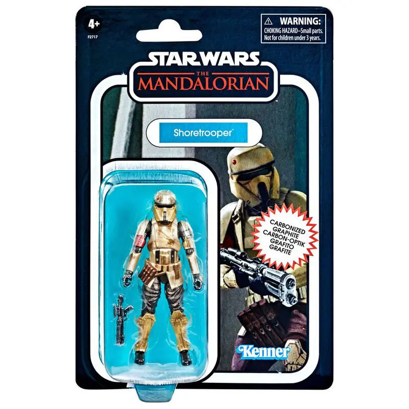 Star Wars The Mandalorian Vintage Collection Figurina de acțiune carbonizată 2021 Shoretrooper 10 cm poza produsului