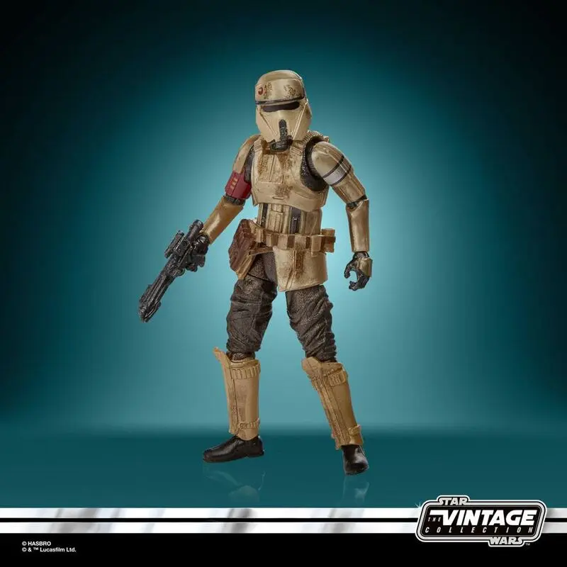 Star Wars The Mandalorian Vintage Collection Figurina de acțiune carbonizată 2021 Shoretrooper 10 cm poza produsului