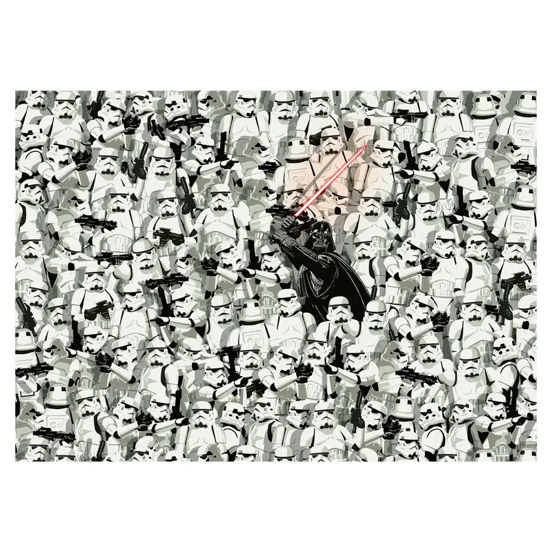 Puzzle tip jigsaw Star Wars Challenge Darth Vader & Stormtroopers (1000 piese) [AMBALAJ DETERIORAT] poza produsului