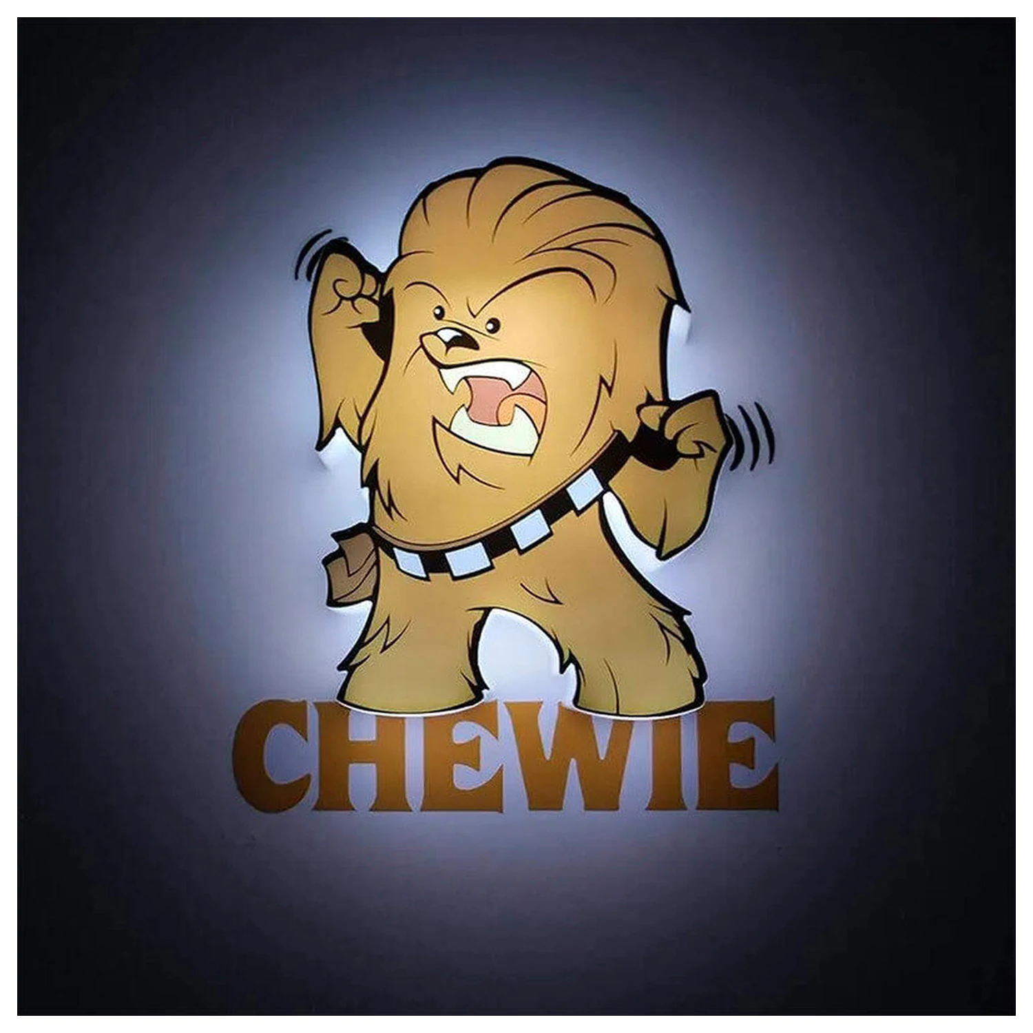 Star Wars Chewie 3D mini lampa Light FX poza produsului