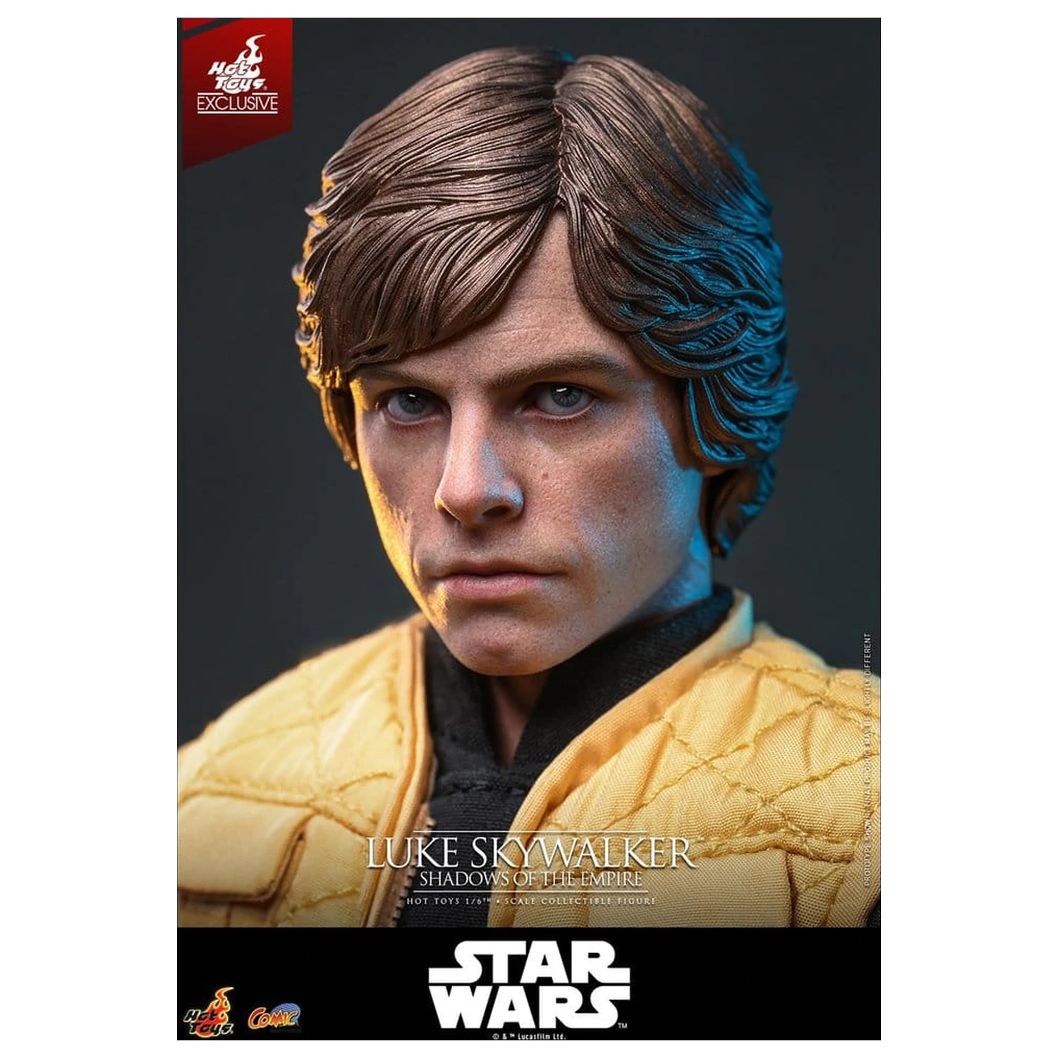 Star Wars Comic Masterpiece figurina de acțiune 1/6 Luke Skywalker (Shadows Of The Empire) (Hot Toys Exclusive) 28 cm poza produsului
