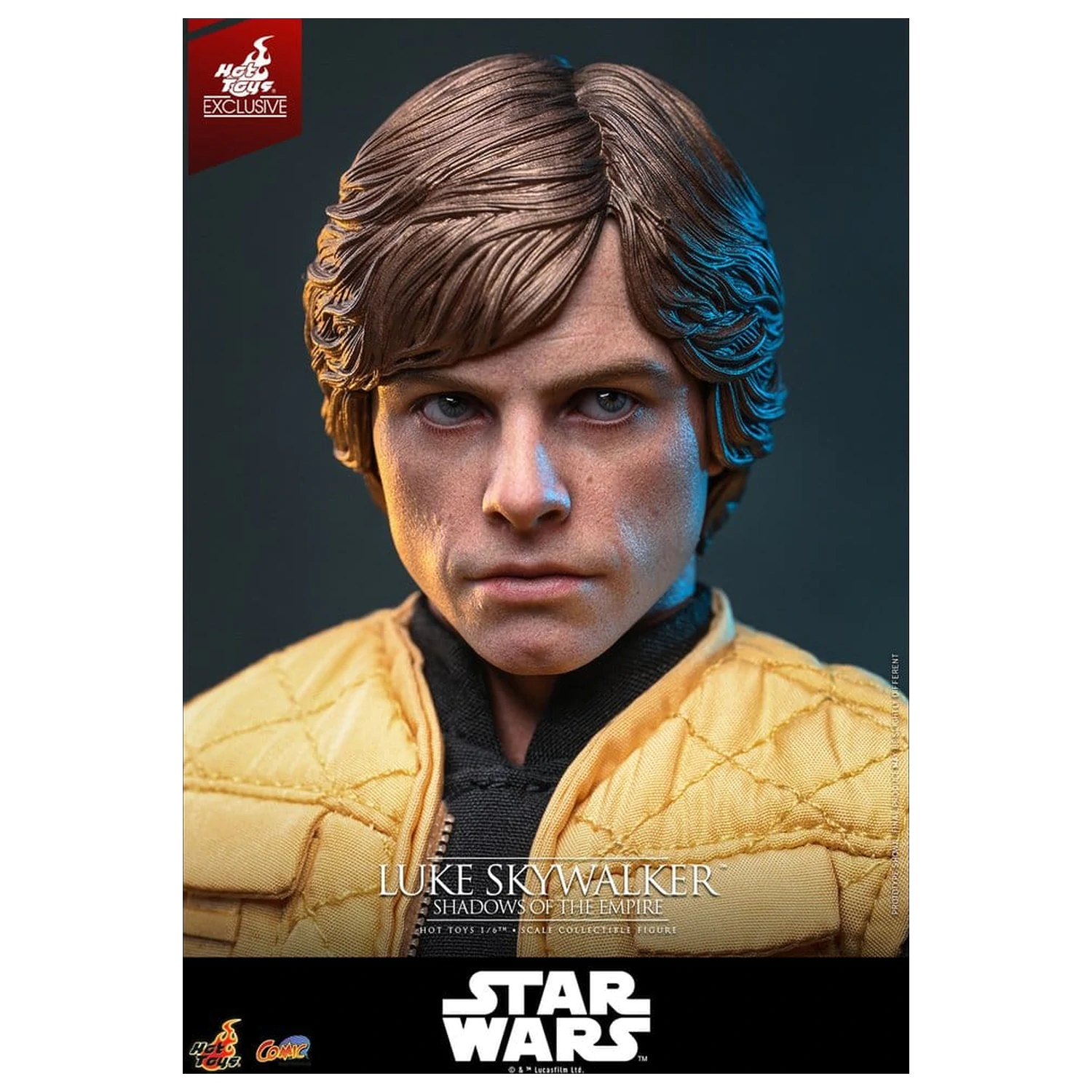 Star Wars Comic Masterpiece figurina de acțiune 1/6 Luke Skywalker (Shadows Of The Empire) (Hot Toys Exclusive) 28 cm poza produsului