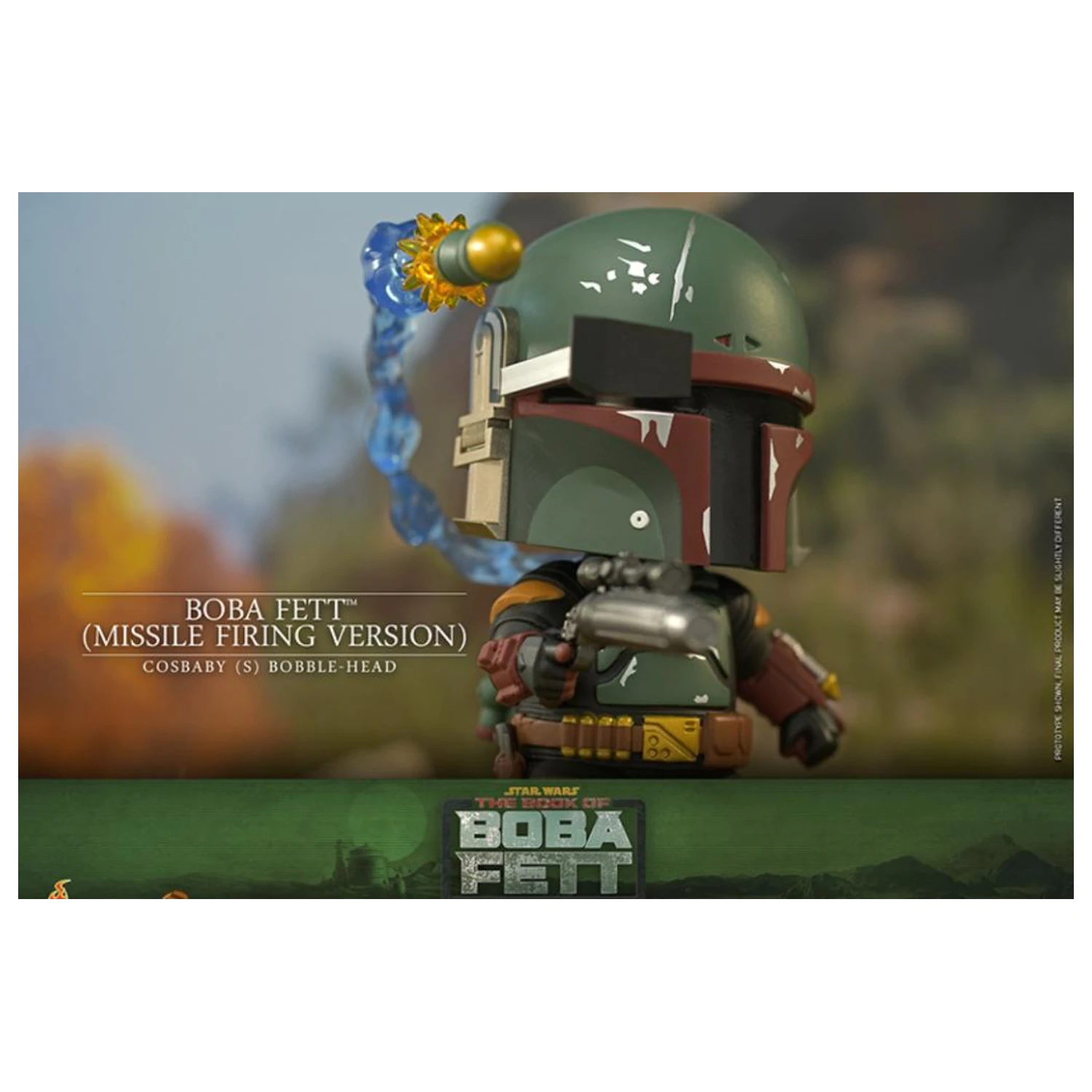 Star Wars Cosbaby Wave 1 Boba Fett Versiune Lansare Rachete poza produsului