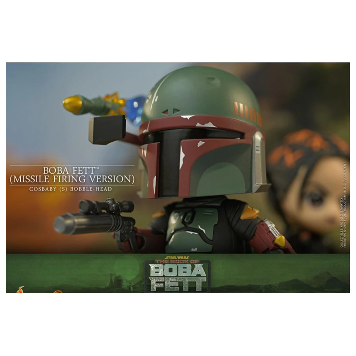 Star Wars Cosbaby Wave 1 Boba Fett Versiune Lansare Rachete poza produsului